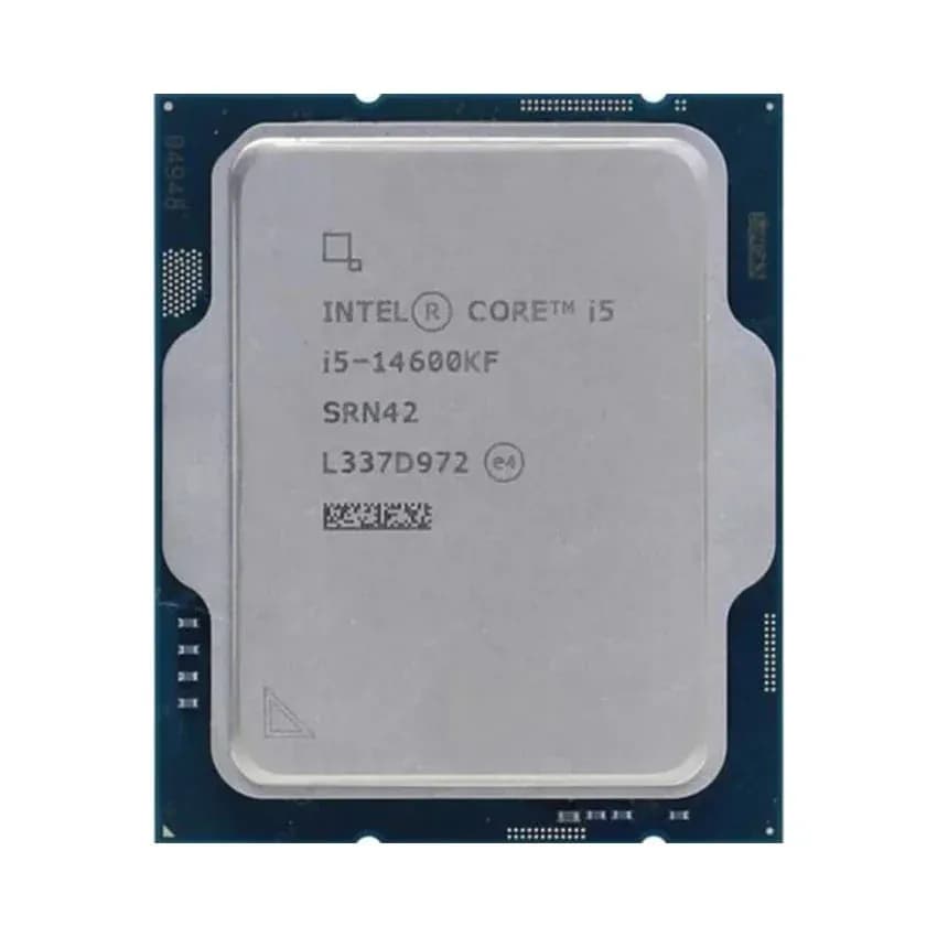 CPU Intel Core i5-14600KF TRAY NEW (UP TO 5.3Ghz, 14 NHÂN 20 LUỒNG, 24MB CACHE,) - Socket Intel LGA 1700/RAPTOR LAKE